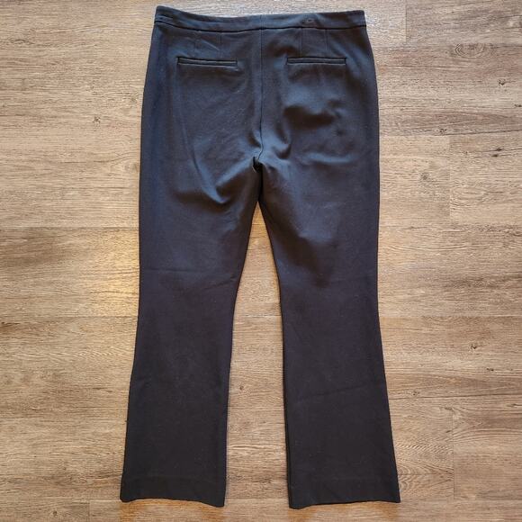 HALOGEN Nordstrom Black Slight Bootcut Stretchy Dress Pant 8 - Picture 6 of 10